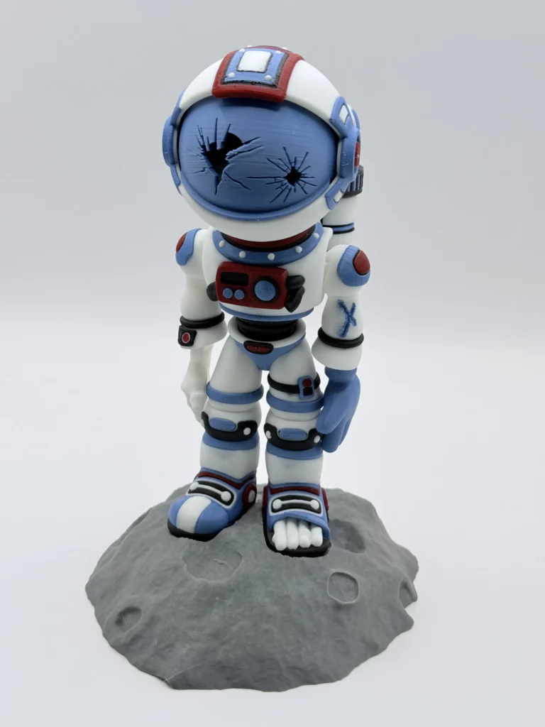 Standing Astronaut Skeleton Flexi