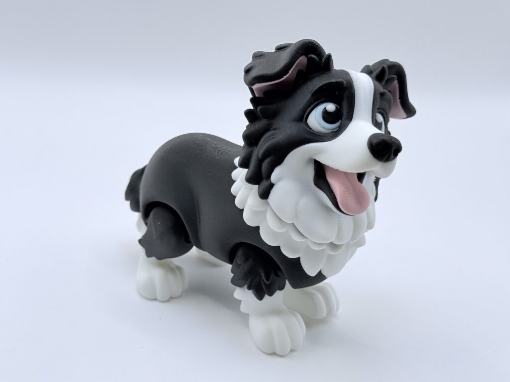 Border Collie Dog Mini Flexi