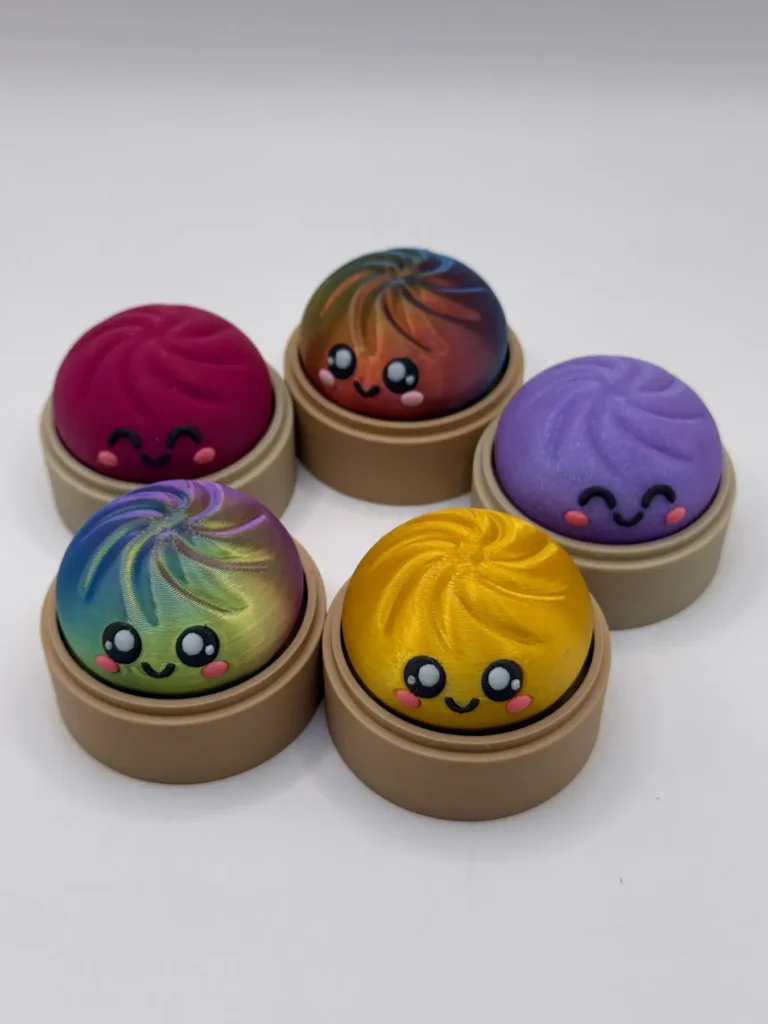 Colorful Dumpling Fidget Clicker