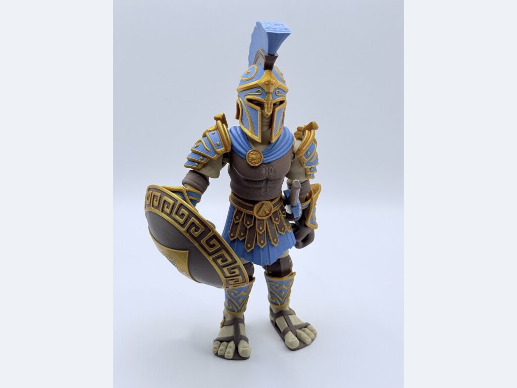 Standing Spartan Warrior Figure