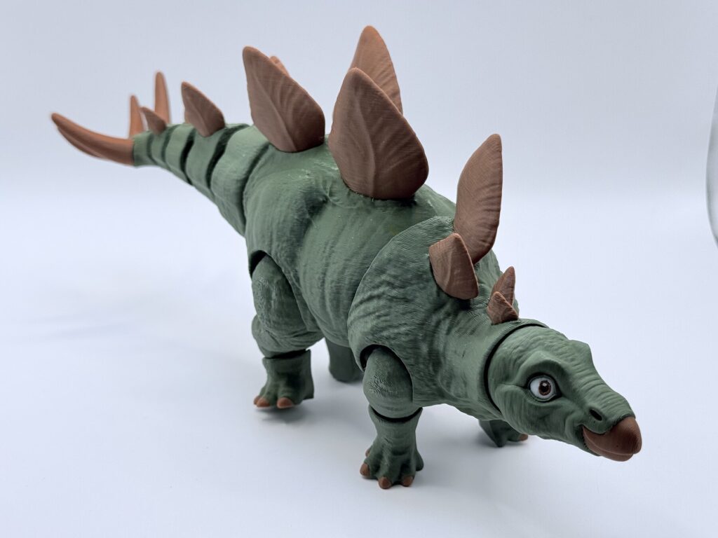 Green Stegosaurus
