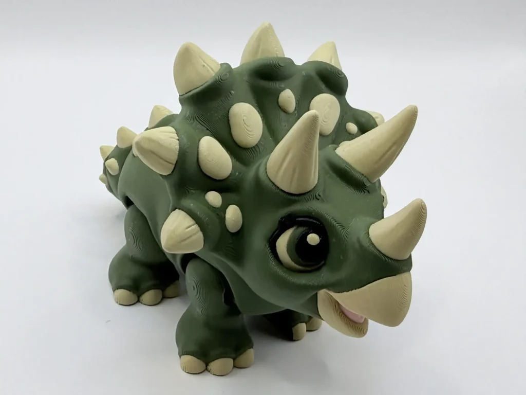 Green Triceratops