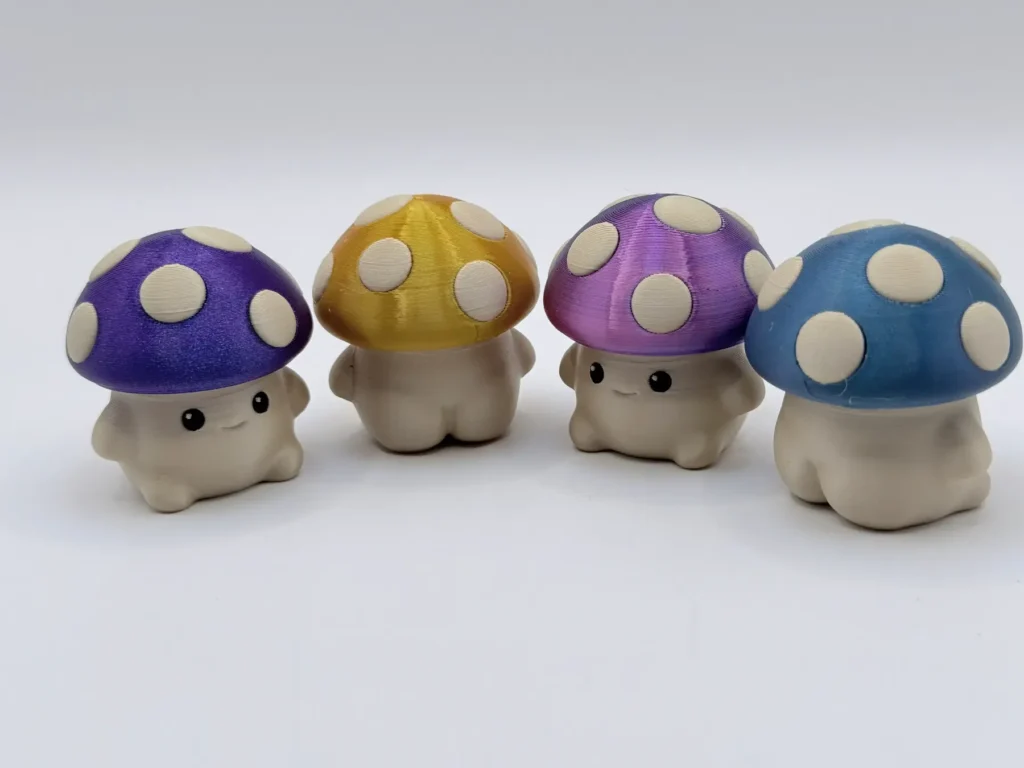 Spotted Mushroom Fidget Clicker