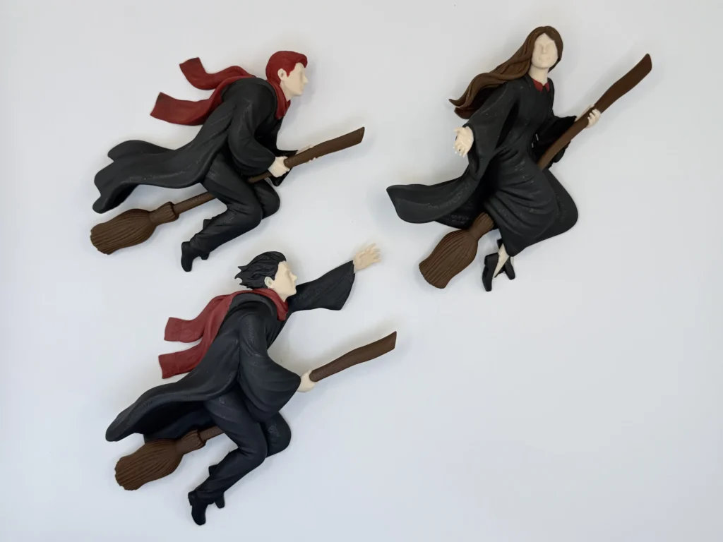 Flying Wizard Book Spine Huggers